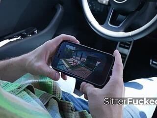 Babysitter Caught in Seductive Cheating with Husband