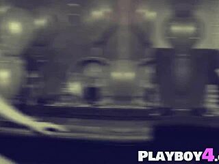 Stunning Milf Boldly Exposes Perfect Big Ass in Ripped Clothes Striptease