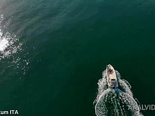 i explore double penetration on boat with rebecca volpetti in outdoor adventure