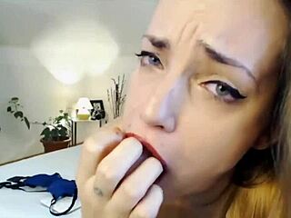 oh man this petite skinny romanian slut sandra ruby is gaggin on deepthroat before takin it in her tight ass on analcams com