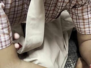 Hey, check out this intense fuck session with the hot Indian boyfriend right at the college residence!