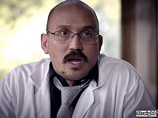 Crazy Clown Strips And Fucks Lesbian Babe In Night Club