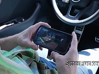 Babysitter Caught in Seductive Cheating with Husband