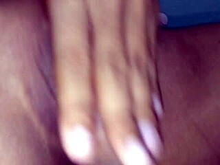 Amateur beauty with tight shaved wet pussy enjoys sensual creampie action