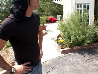 why is this slutty blonde 18 girl getting bent over in doggystyle with stockings