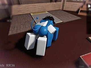 Demon girl craves more wild sex with a follower, riding his monster cock in round two.