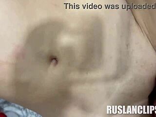 Petite teen Anna Angel bends over in doggystyle for hardcore POV creampie cumshot in amateur reality video