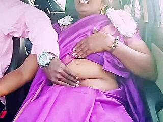 hey driver, wanna see me in this saree? let's get dirty with some hot car romance and sex!
