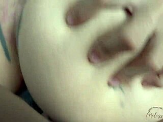 Redhead wife adores raw double penetration with two cocks pounding her ass and pussy for intense orgasm.