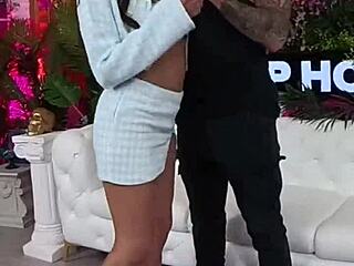 Chloe amour takes deep throat fucking