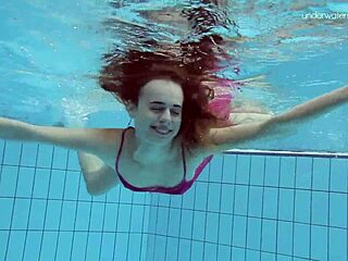 hey anna netrebko, that softcore swimming tease in bikini is hot