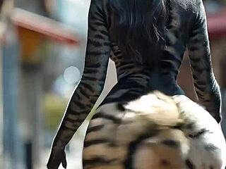 check out this big booty cat woman in edm ai-generated 3d porn action