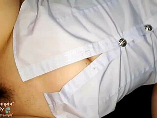 Thai College Girl In Uniform FUCKED HARD For CREAMPIE