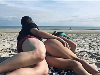 I Feel Wild As Crazy Stranger Fucks My Ass Outdoors By The Beach
