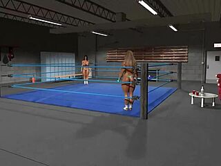 oh yeah! the rookie 2 features muscular babes in intense catfight with big tits