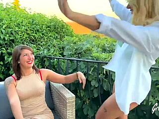 i love how ashley and lexi these french european sluts crave hardcore ffm group action