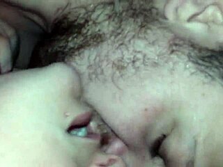 wife sucks dildo and cock in homemade double penetration fucking session