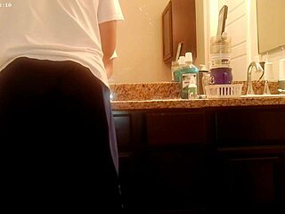 just tidying up the bathroom as a regular homemade chore