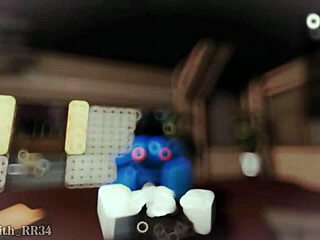 Demon girl craves more wild sex with a follower, riding his monster cock in round two.