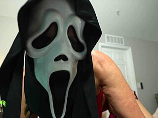 Big Ass Ghostface Rides Monster Cock Fiercely