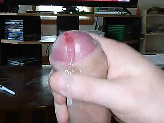 hey, i'm jerking off solo to hot transsexual cumshot action again