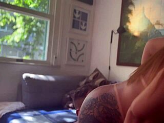 latina amateur swallows cum after homemade anal with big black cock milf