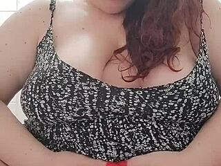 hey, why's this big bbw natasha moneta peeing like that?