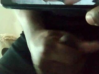 showing up for free private ebony toy masturbation session anyone can join 2