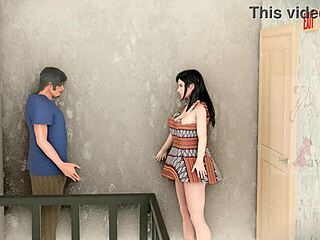 jasmine gets surprised by the office boy who takes charge in the office during work hours