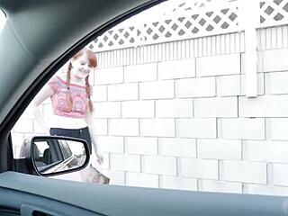 Fiery Ginger Teen Krystal Orchid Gets Wild With Shaved Pussy And Petite Tits!