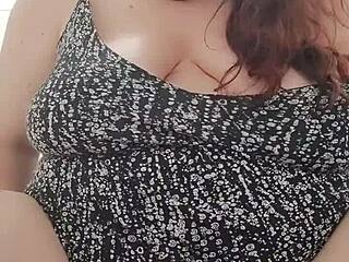 hey, why's this big bbw natasha moneta peeing like that?