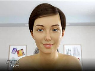 WOW! UNIVERSITY BRUNETTE SPENDS NIGHT RIDING MONSTER COCK IN BIG ASS ACTION!