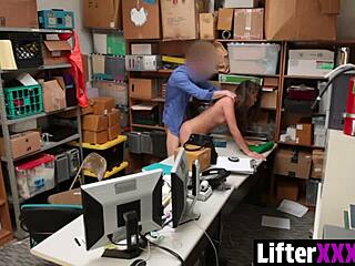 Officer Apprehends Shane Blair And Escorts To Lp Office