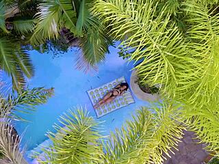 vixen redheaded besties myra moans and scarlet skies love to share a cock in ffm outdoor action with blowjob rimjob and cum swapping