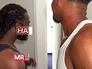 big booty pawg gets her back blown out by two massive bbc