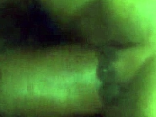 Imagine her arriving late from a night out so I decide to deliver some amateur punishment.