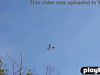 Will Gorgeous Brunette Milf Alexandra Belle Tease With Perfect Body In Outdoor Posing?