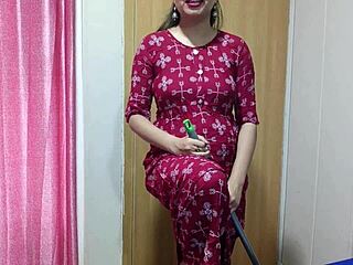 Indian Desi Sali Enjoyed Hardcore Sex from Her Jija with Beautiful Sali Clean Room Seduction and Dirty Talk in Hindi