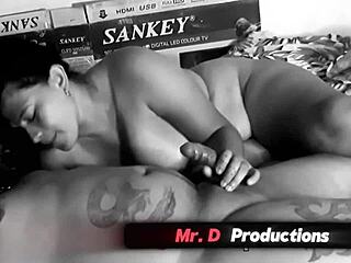 Naughty Spanish Housewife Enjoys 69 Blowjob and Cowgirl Riding with Neighbor While Husband Works as Neighborhood Bitch