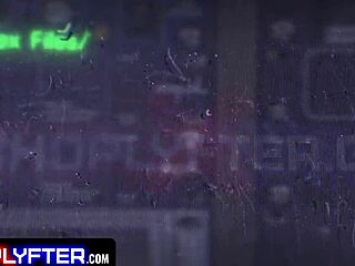 Burglar Caught! Shoplifter Luna Legend Gets Fucked by Jovan Jordan in Office