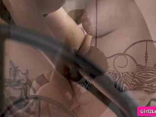 Hot busty lesbian milf lick and finger fuck brunette short haired busty teen 18+ to wet pussy orgasm! Julia ann olive glass in sexy action!