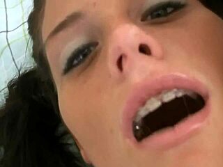 Dark-Haired Slut Fingers Tight Pussy In Casting Interview Boldly