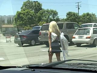 why is this big tits blonde mom riding that cock so wildly?