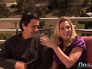 stranger FUCKS angela attison's ass creampie while hubby watches!