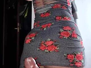 Intriguing party turns wild as petite Latina teen rides huge black cock in doggystyle creampie.