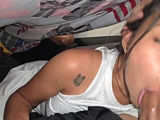 Husband Fucks Latina Girlfriend Doggystyle Kitchen Cumshot