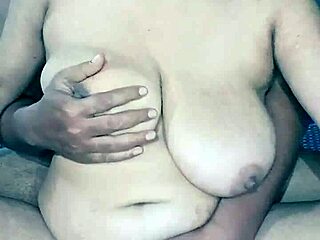 Desi wife, squeeze those big boobs while fingering hairy pussy ass?