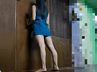 Intense Big Ass College Girl Workout Session at Home