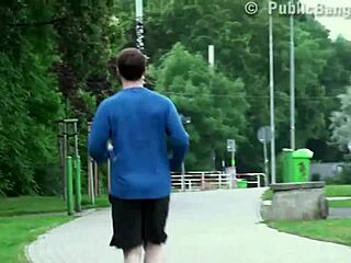 Alexis Crystal's Extreme Public Threesome Pound