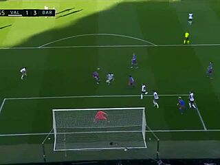 valencia cf loses to fc barcelona 2-4 emotionally